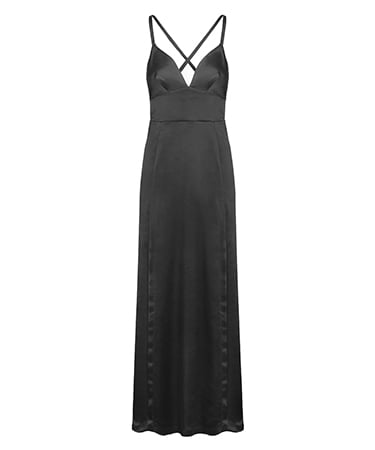 שמלת גלאם בצבע שחור