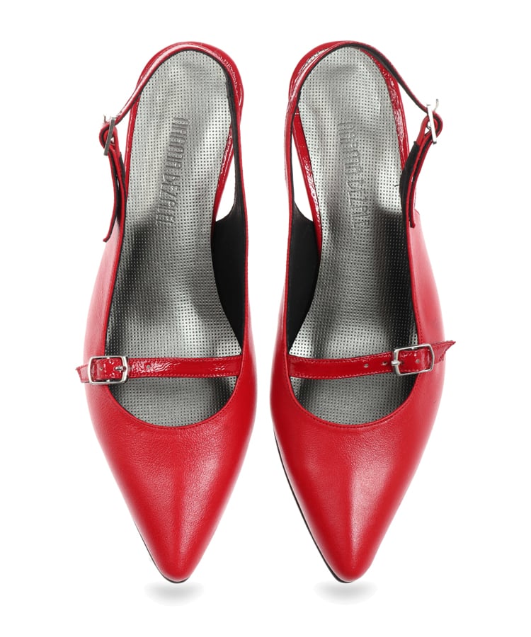 נעלי מרלין בצבע אדום