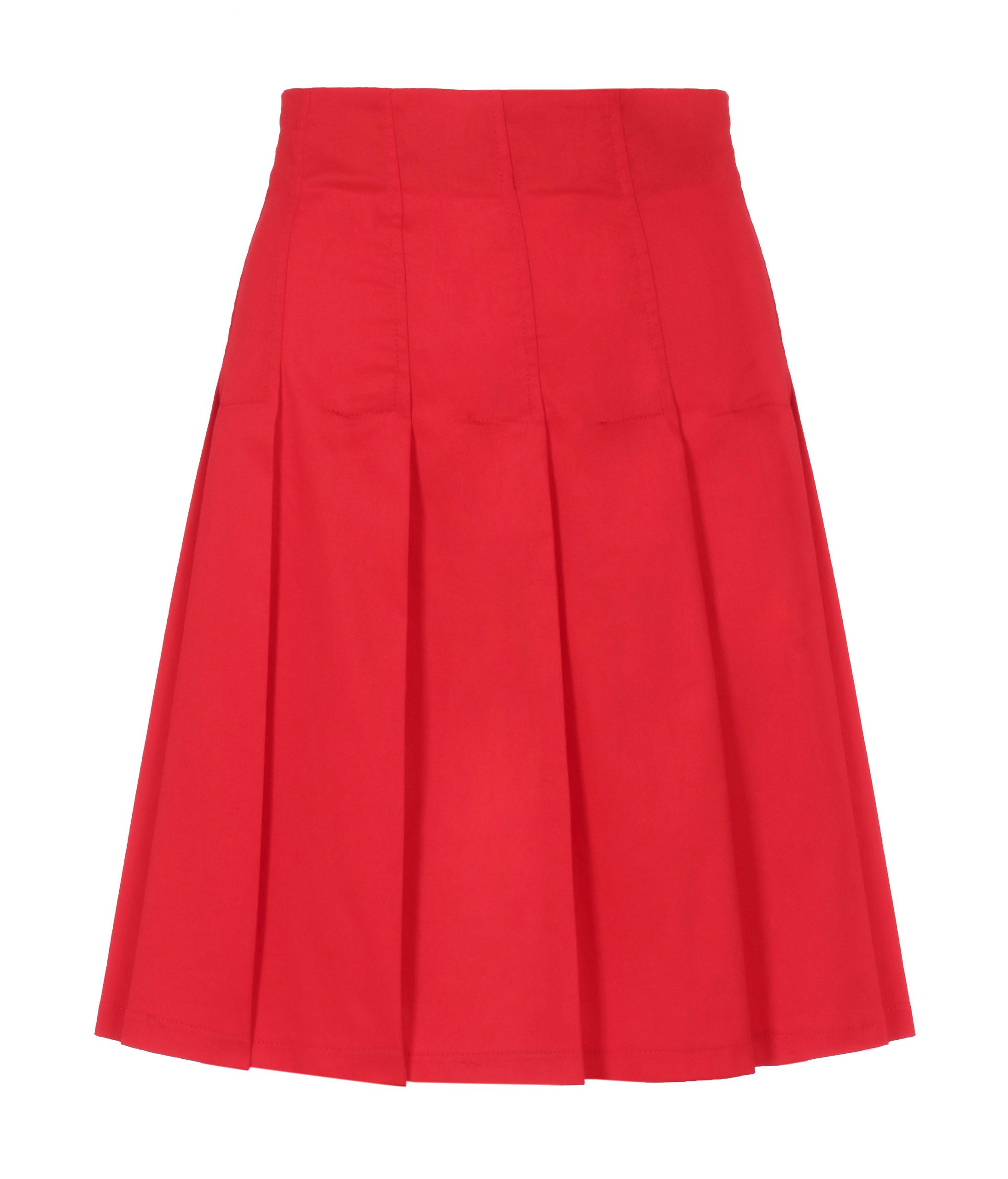 חצאית טיילור בצבע אדום