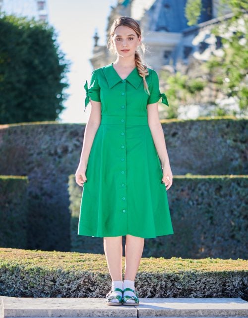 שמלת מישל ירוקה