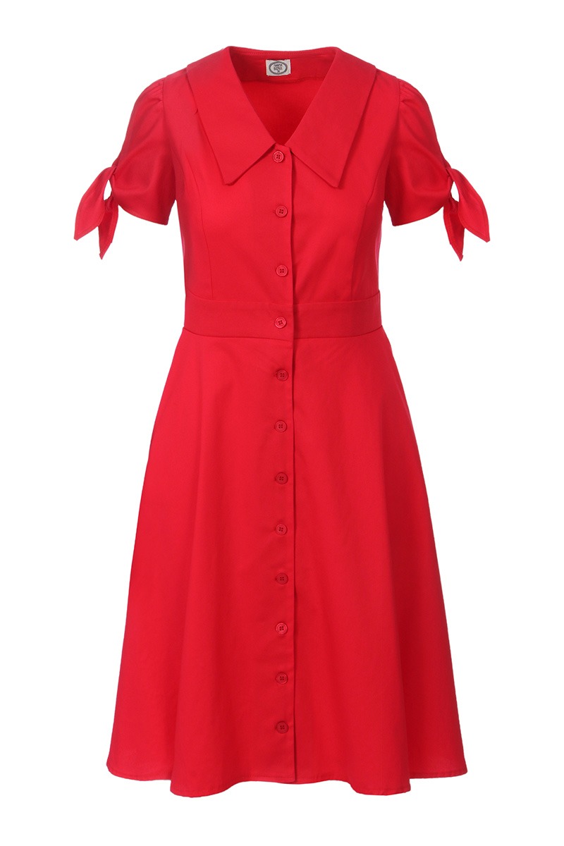 שמלת מישל אדומה