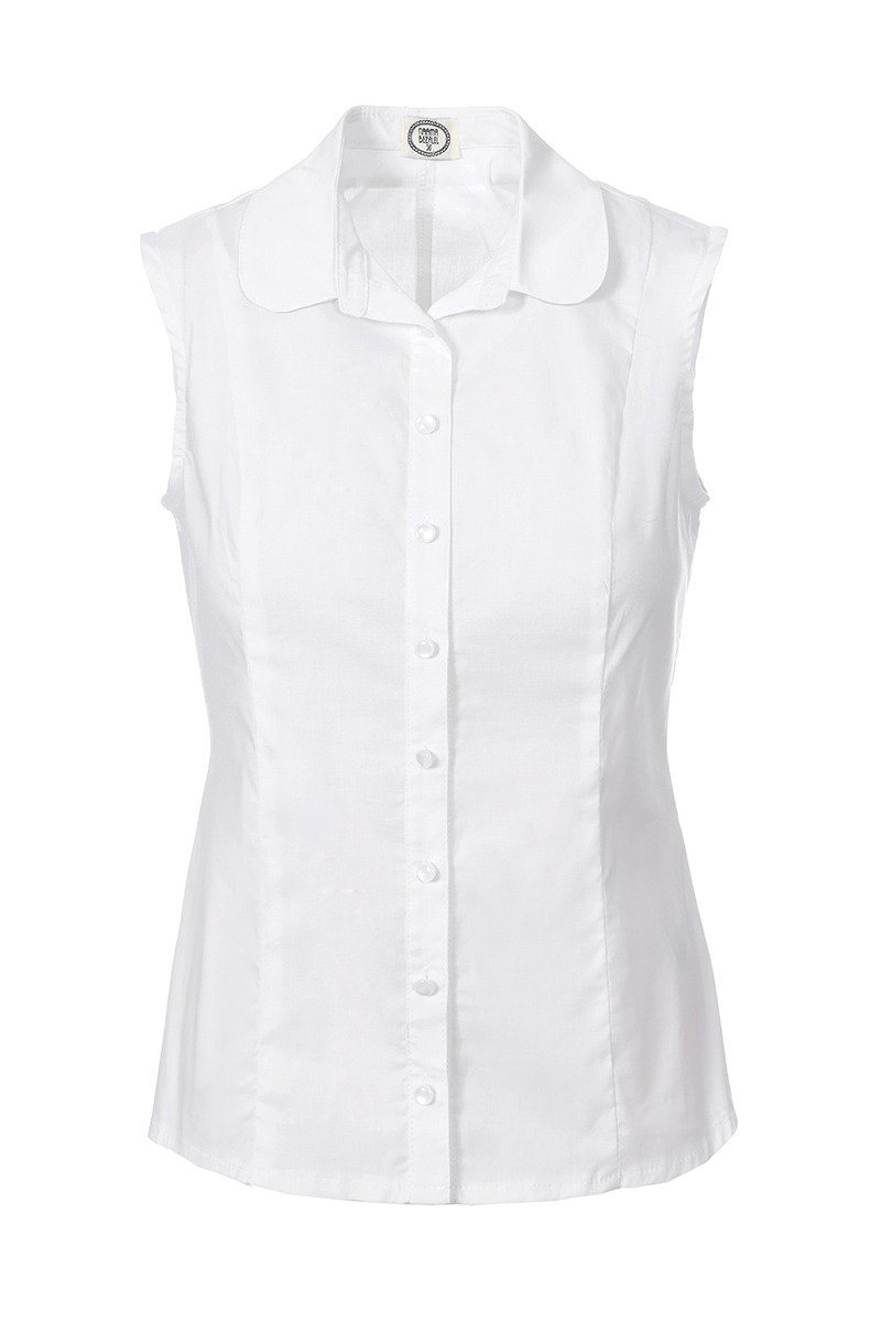 חולצת סטלה בצבע לבן פרקל