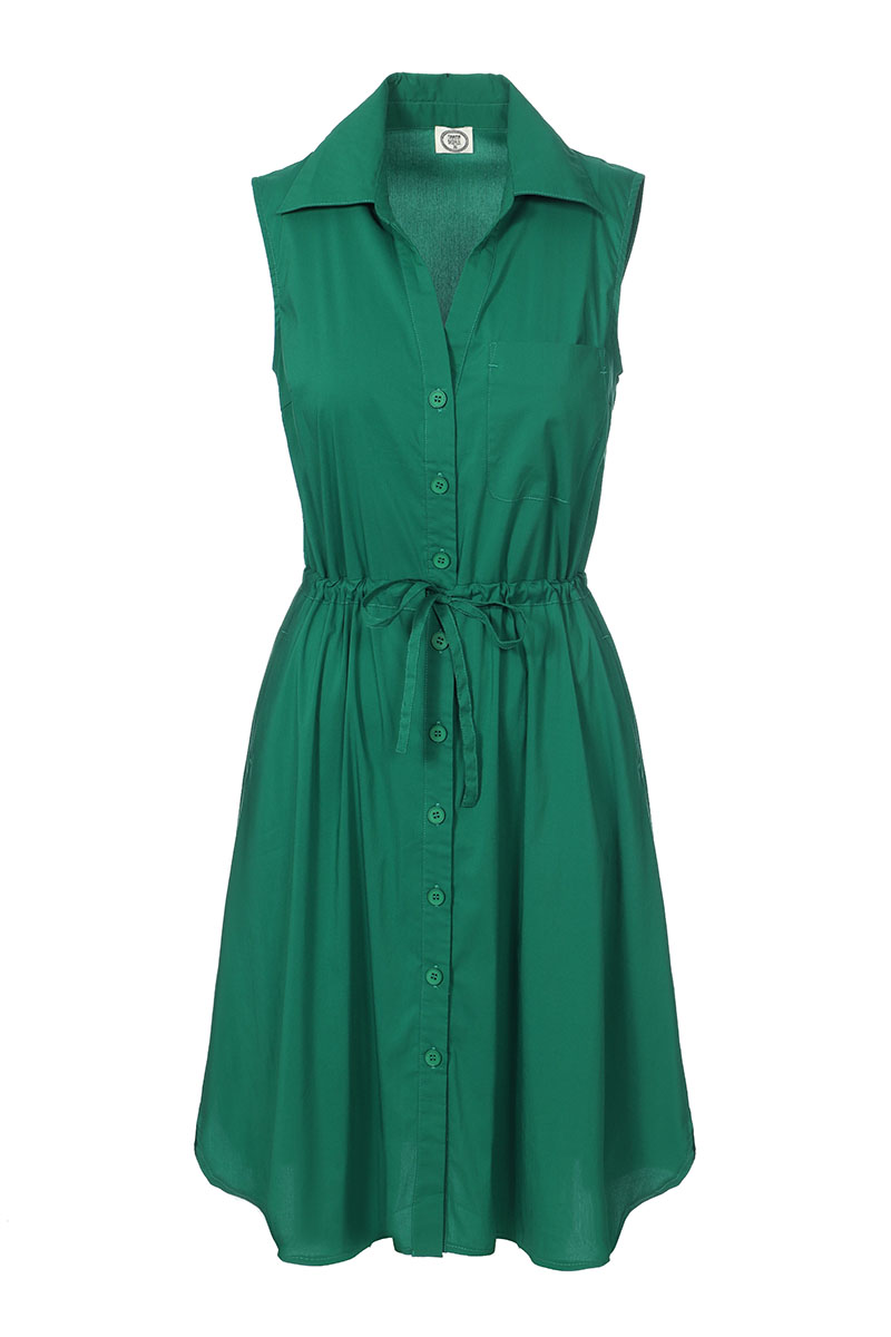 שמלת סוזי בצבע ירוק