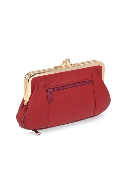 ארנק ויקי בצבע בורדו