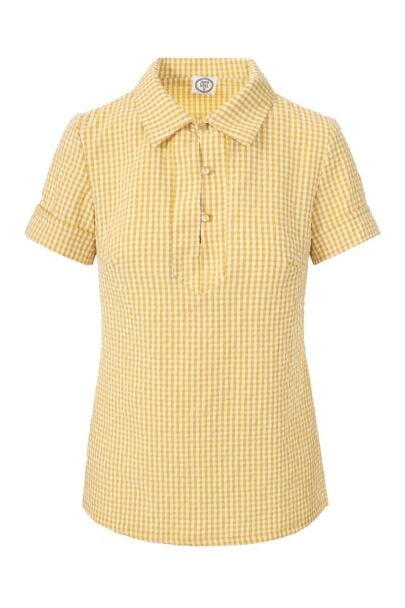 חולצת אסתר בצבע צהוב פפיטה