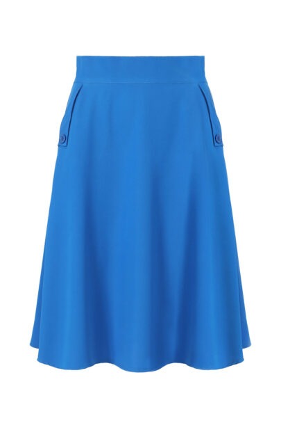 חצאית סוזי בצבע כחול ים