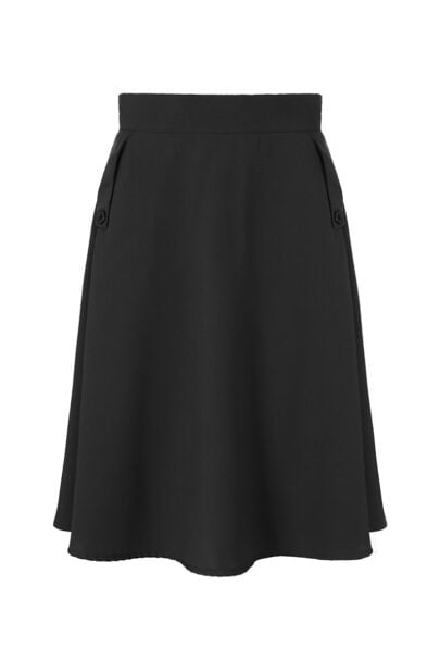 חצאית סוזי בצבע שחור